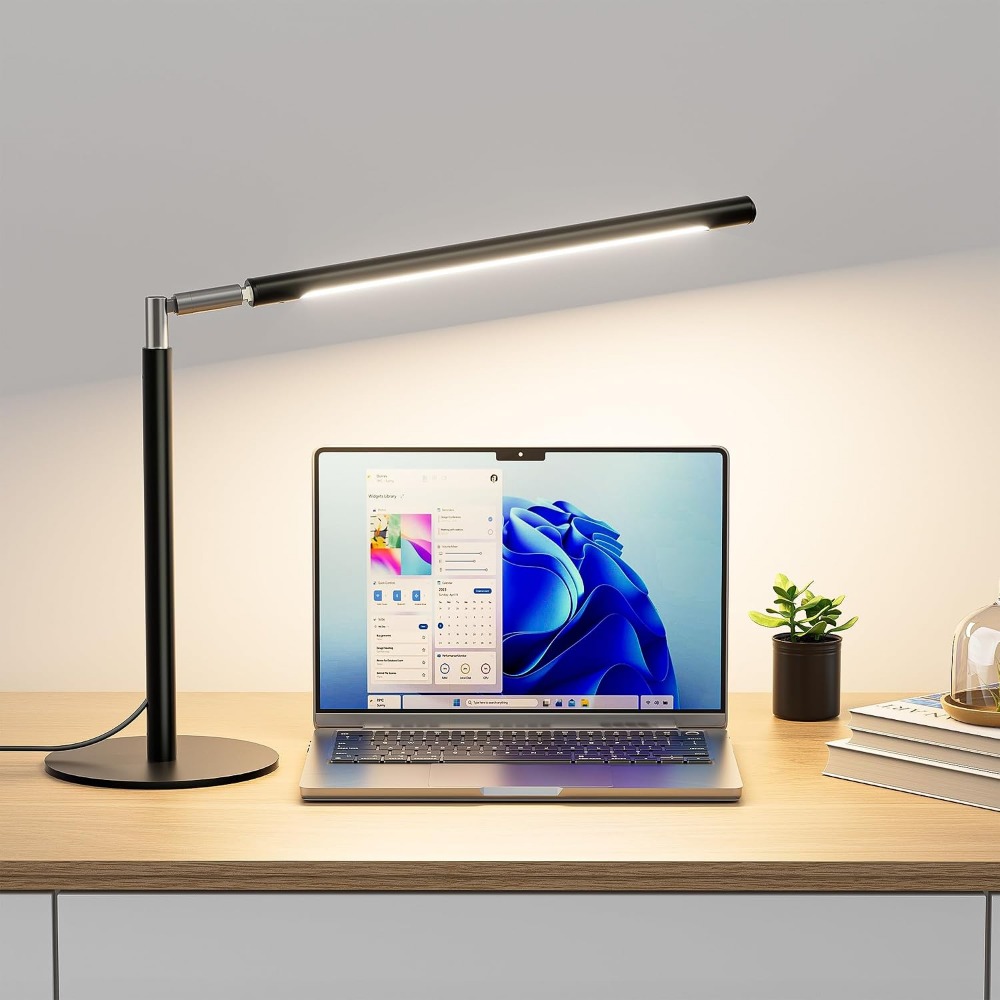 Home Office Desks - 16 Inch Adjustable Metal LED Desk