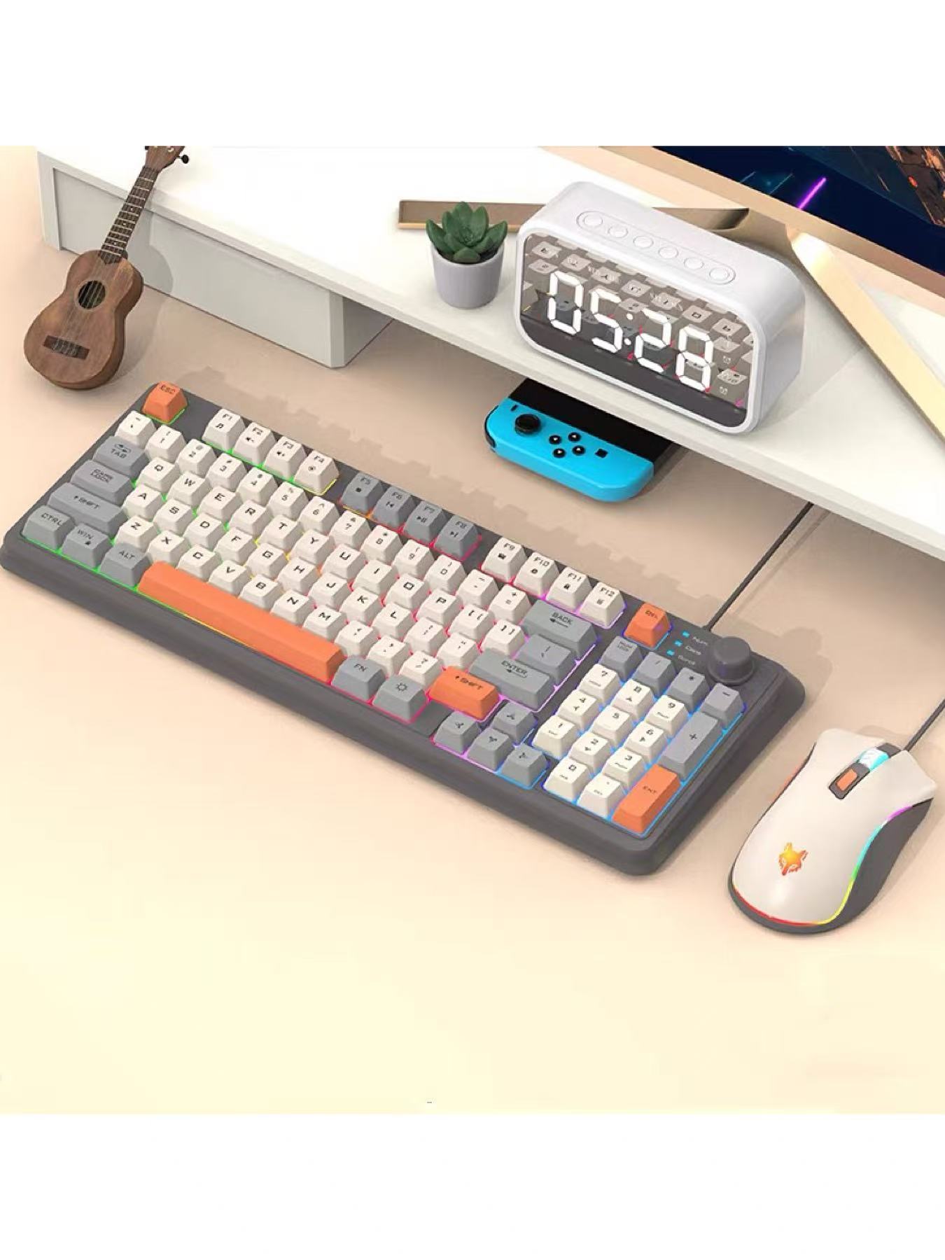 Home Office Uk Number - K820 USB Wired Gaming Keyboard Mouse