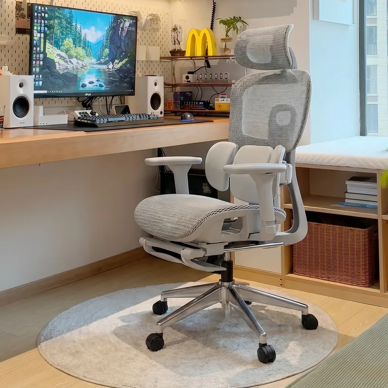 Home Office Desks - Ergonomic Office Chair with Lumbar Support