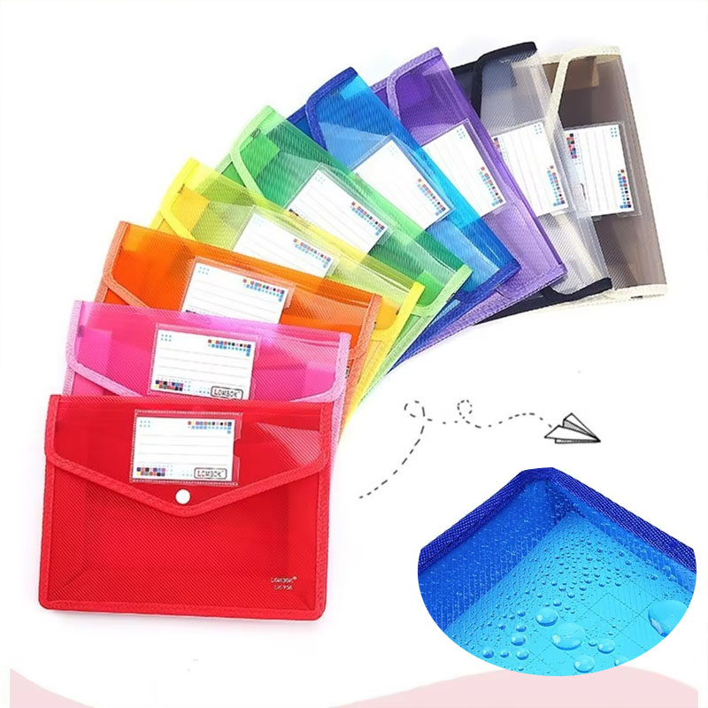 Home Office Freelancer - 1-10PCS Waterproof A4 A5 Snap Button