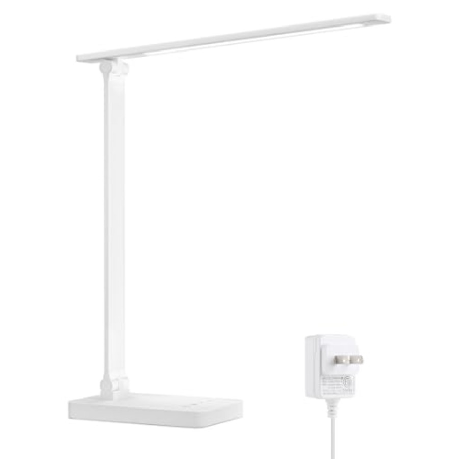 Home Office Desks - LED Desk Lamp, Metal Desk Light