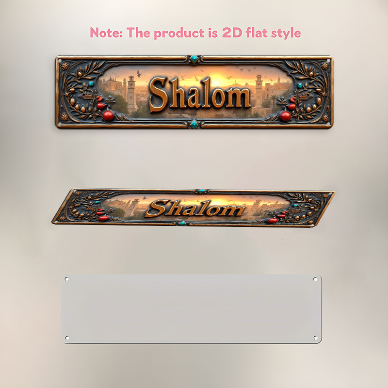 CIFBUY Vintage Shalom Hebrew A - đánh giá và giá Free Home Office