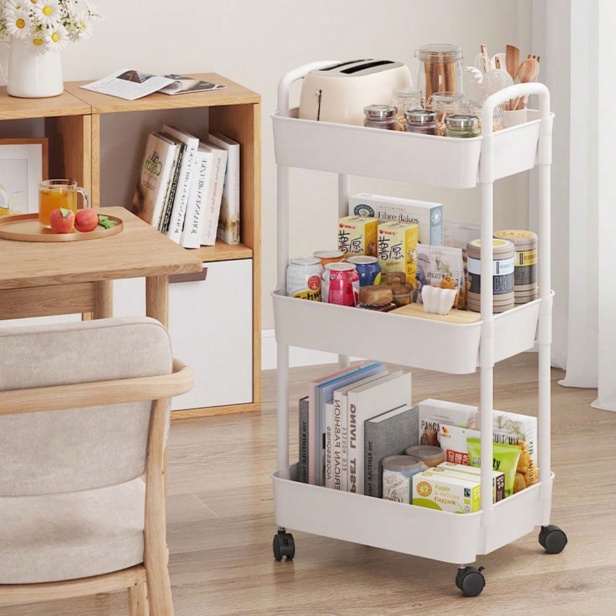 3-Tier Rolling Utility Cart wi - đánh giá và giá Home Office Furniture Sets