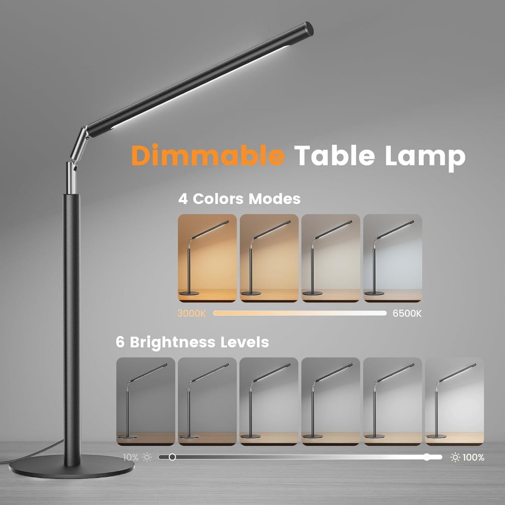 16 Inch Adjustable Metal LED D - đánh giá và giá Home Office Desks