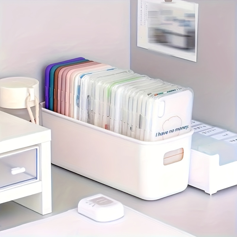 4pcs White Plastic Storage Box - đánh giá và giá Home Office Furniture Sets
