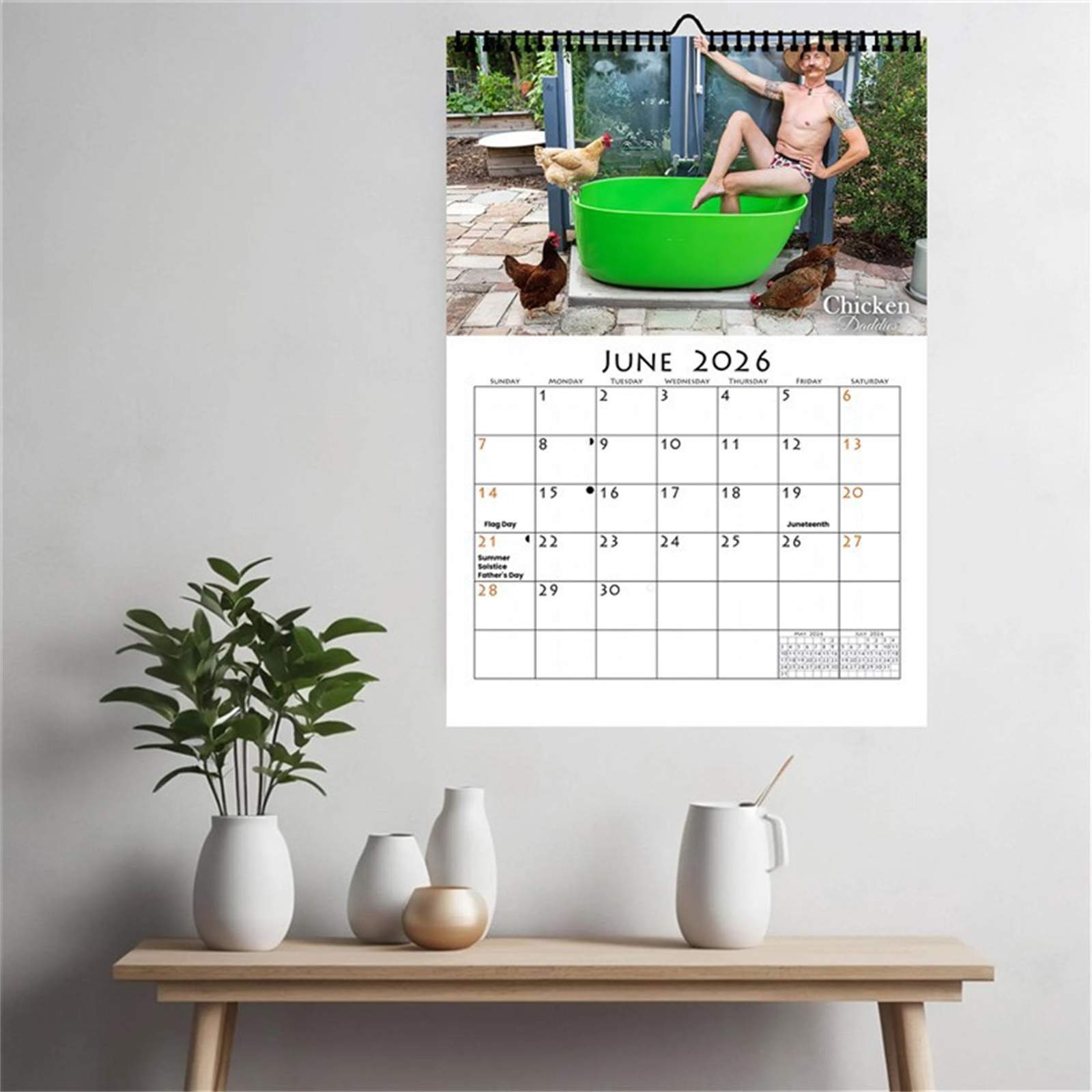 2026 Funny Chicken Daddy Wall  - đánh giá và giá Home Office Size