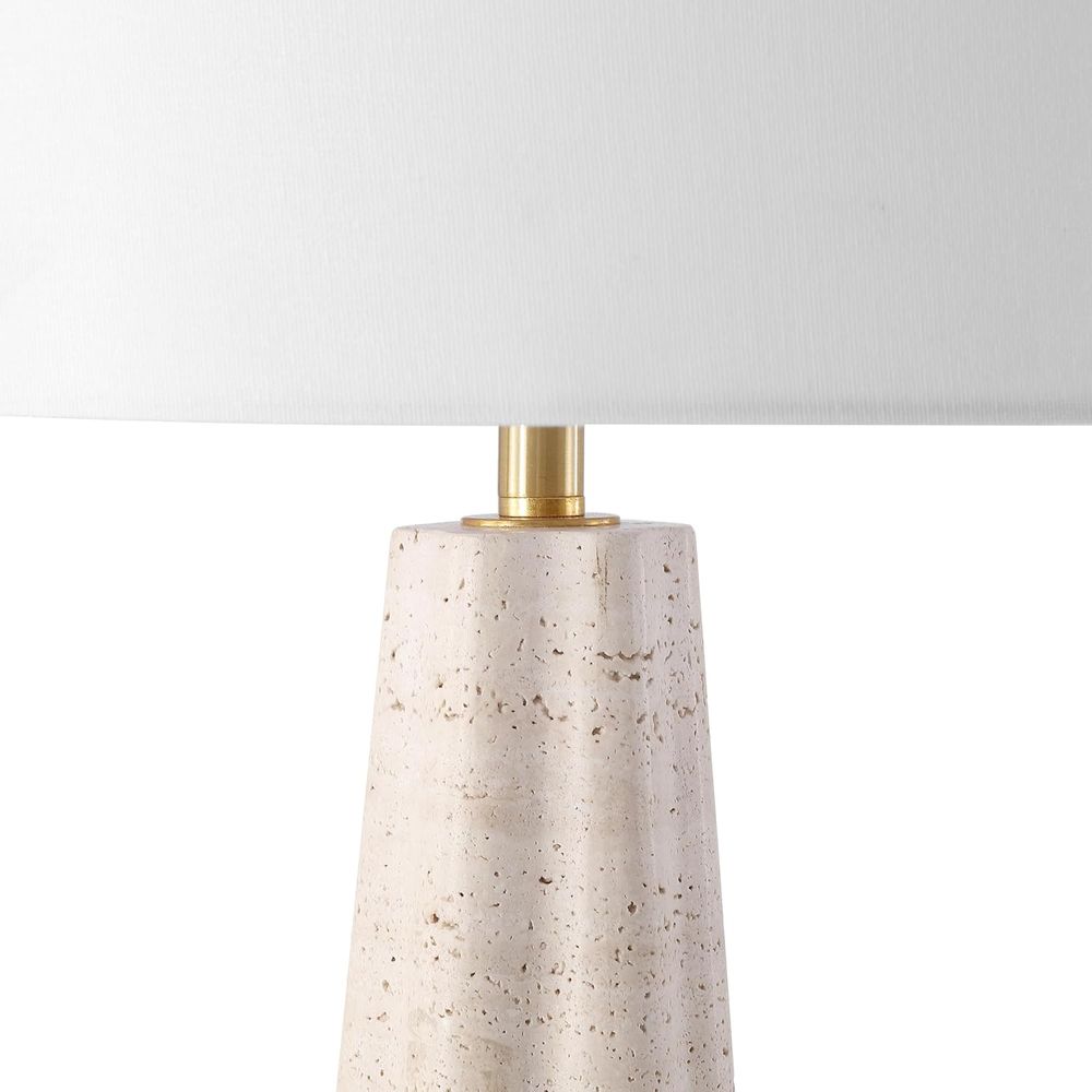 25-inch Travertine/White Table - đánh giá và giá Home Office Desks