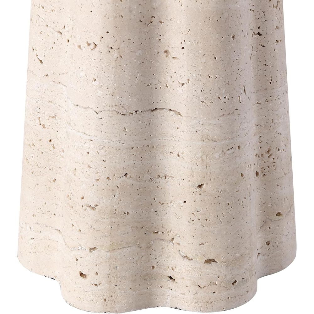 25-inch Travertine/White Table - đánh giá và giá Home Office Desks