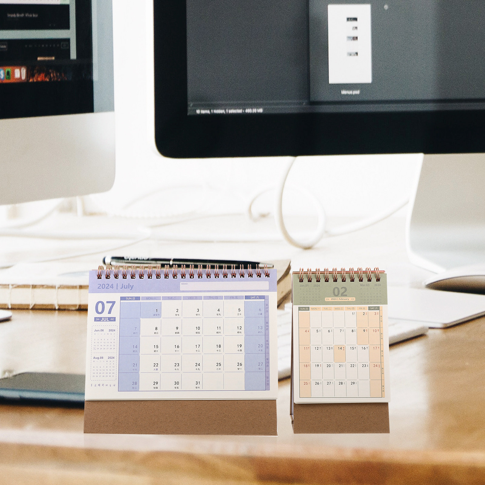 3Pcs Exquisite Paper Desk Cale - đánh giá và giá Home Office Design Ideas