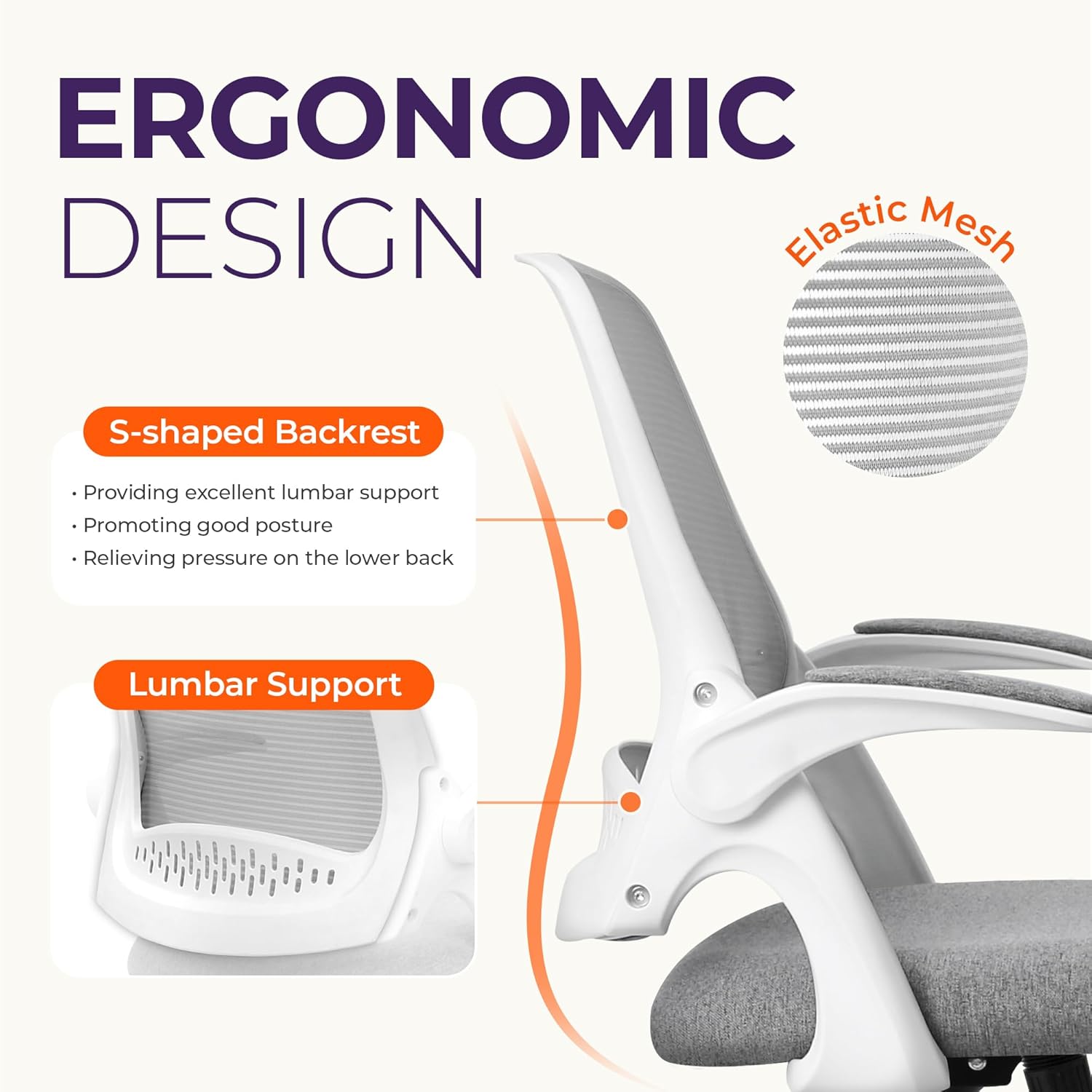 Ergonomic Mesh Office Chair wi - đánh giá và giá Home Office Desks
