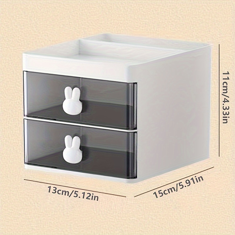1pc Transparent Drawer Rabbit  - đánh giá và giá Home Office Furniture Sets