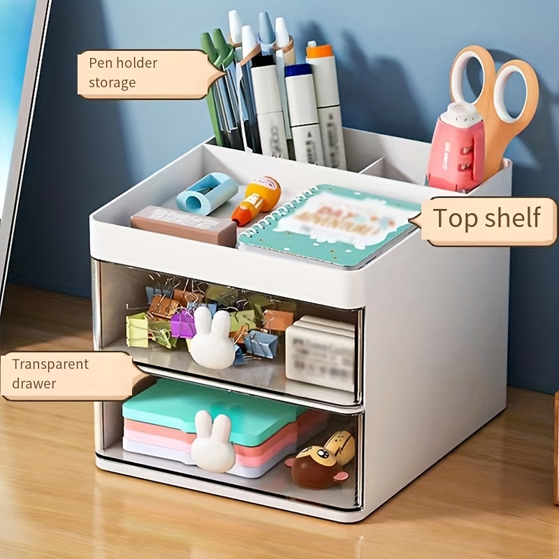 1pc Transparent Drawer Rabbit  - đánh giá và giá Home Office Furniture Sets