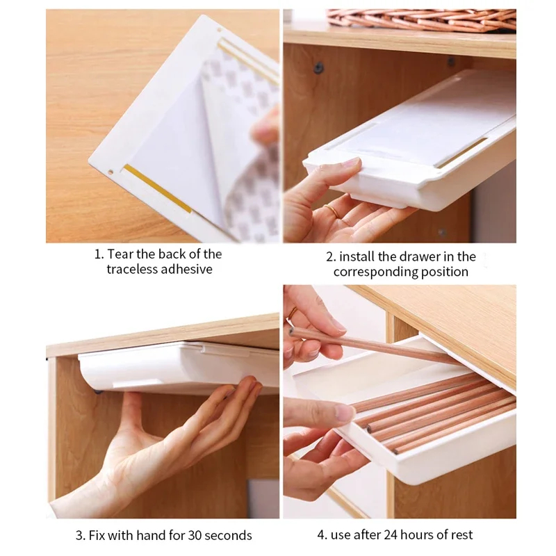 Hidden Storage Box Desk Storag - đánh giá và giá Home Office Furniture Sets