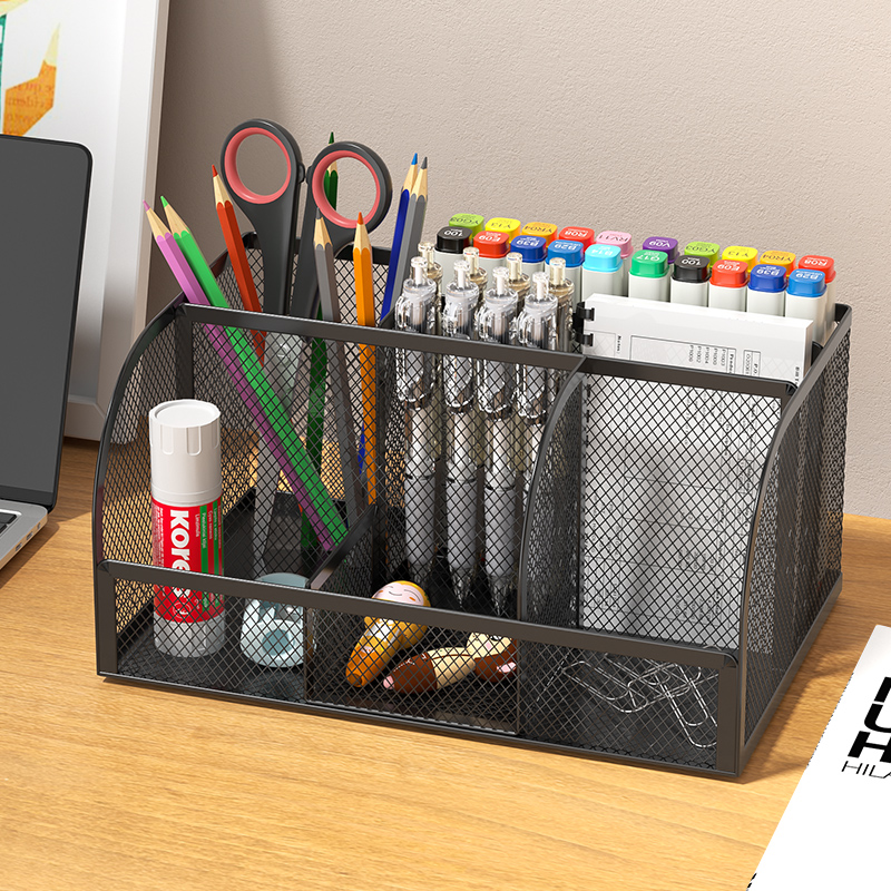 7 Compartment Metal Mesh Deskt - đánh giá và giá Home Office Freelancer