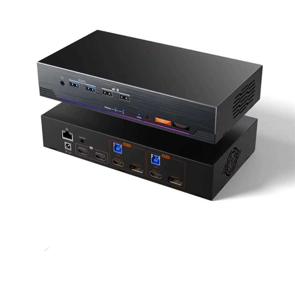 TESmart KVM Switch 8K 2x2 Dual - đánh giá và giá Home Office Kvm Switch