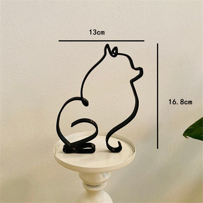 Dog Art Sculpture Metal Dog Ab - đánh giá và giá Home Office Freelancer
