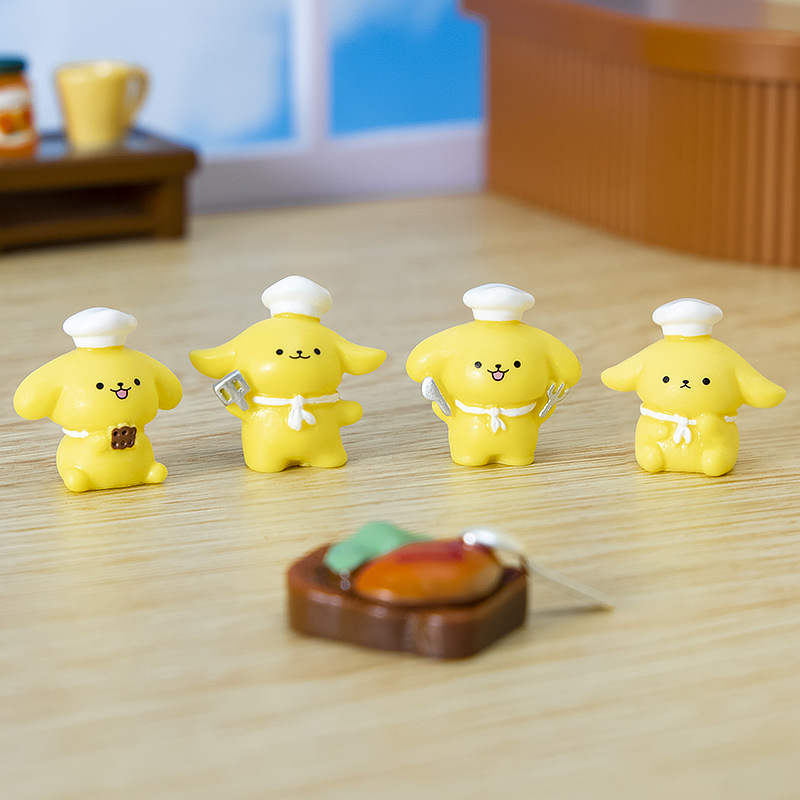 6pcs/set Cute Miniatures Resin - đánh giá và giá Home Office Freelancer