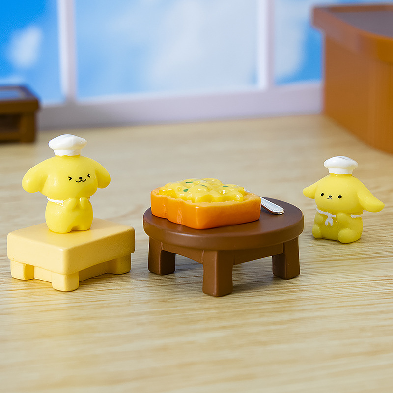 6pcs/set Cute Miniatures Resin - đánh giá và giá Home Office Freelancer