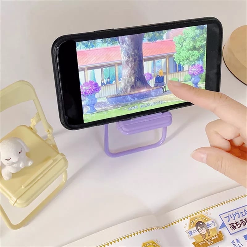 Cute Chair Phone Holder Stand  - đánh giá và giá Home Office Size