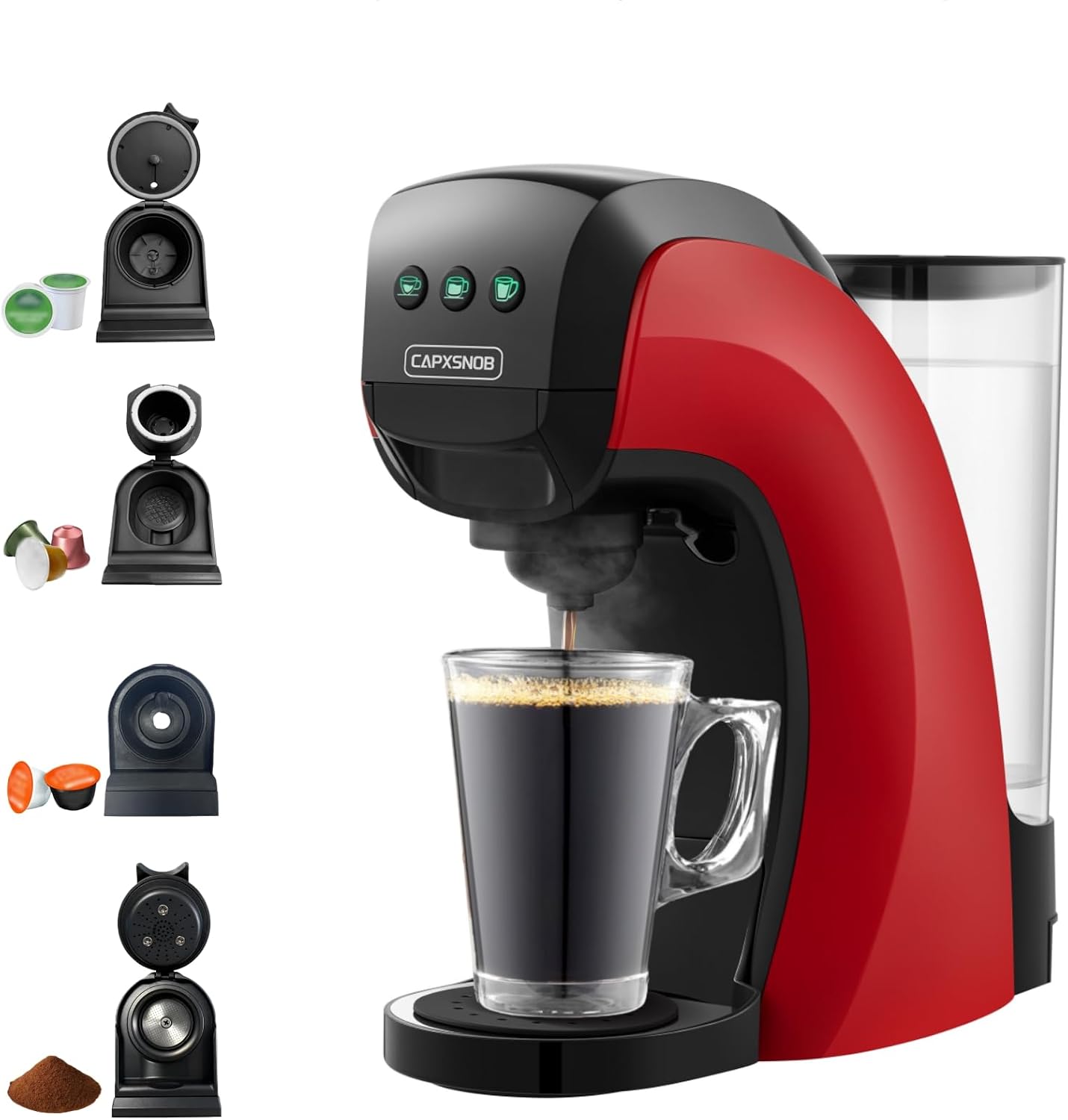 4-in-1 Coffee & Espresso Maker - đánh giá và giá Home Office Size