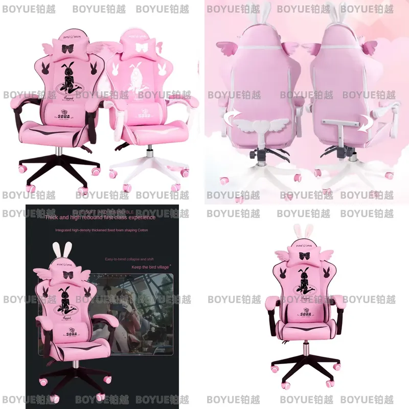 Pink Gaming Chair Ergonomic Sw - đánh giá và giá Home Office Desks
