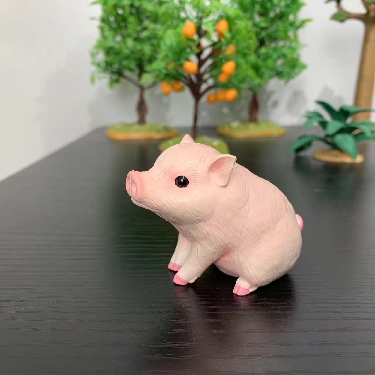 Room Decor Mini Pig Figurines  - đánh giá và giá Home Office Freelancer