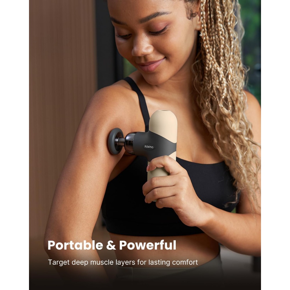 Heat Massage Gun: 4 Speeds, Co - đánh giá và giá Home Office Alternative